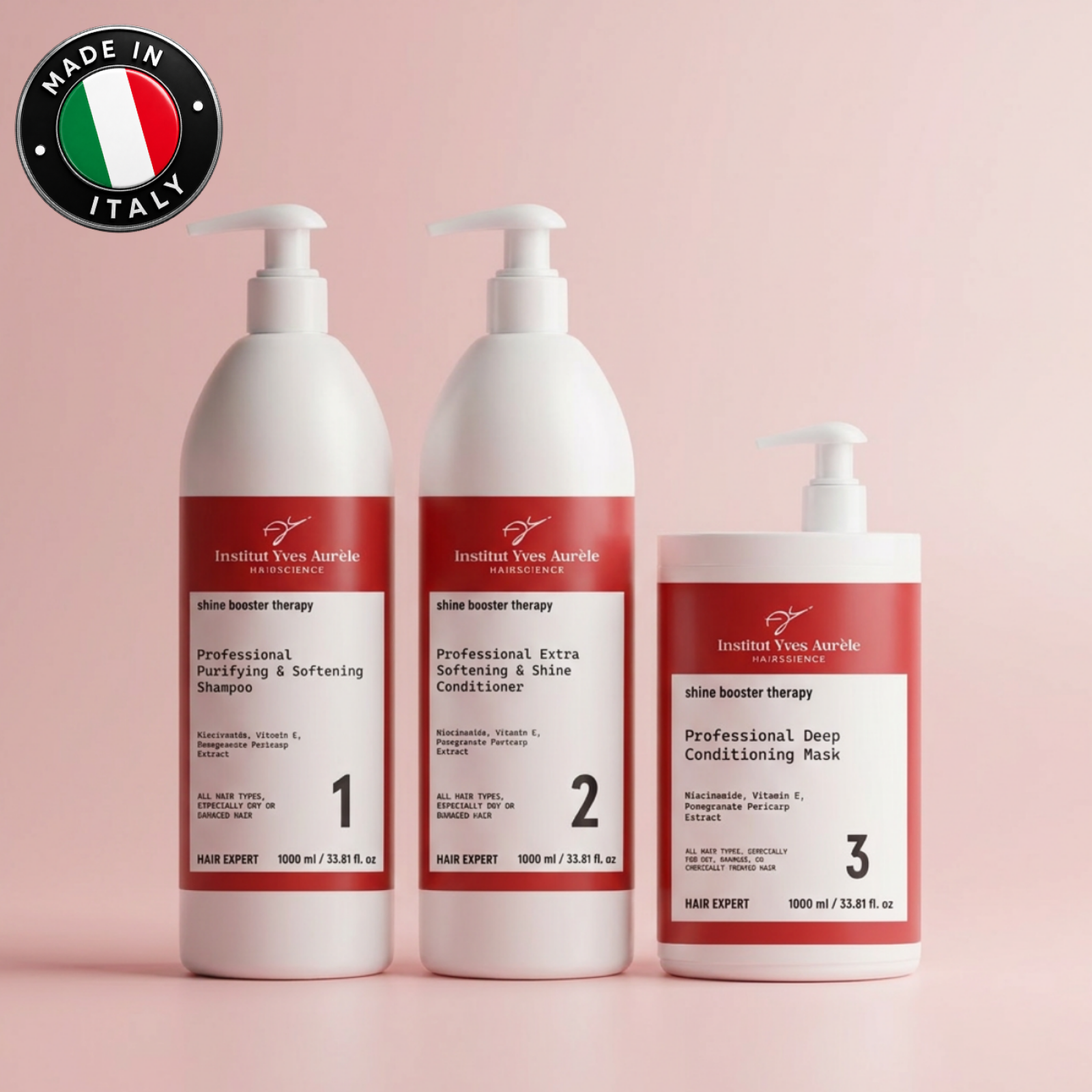 Haaraufbau- und Auffüllungssystem mit Seidenaminosäuren – Total Recovery | Sondergröße Haaraufbau- und Auffüllungssystem mit Seidenaminosäuren – Total Recovery | Sondergröße