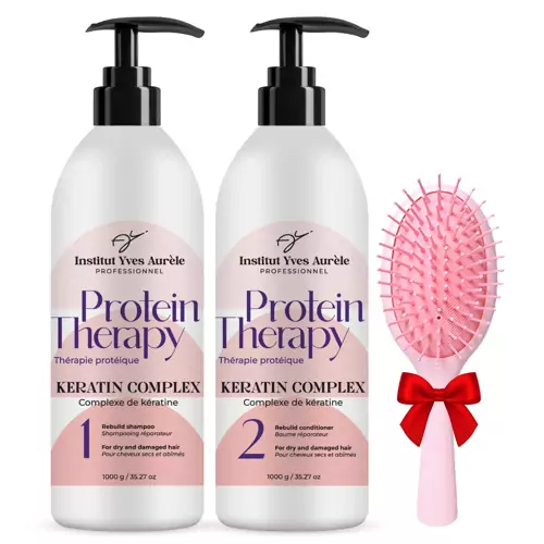 Doppelstarke Proteintherapie für das Haar: Shampoo (1000g) und Conditioner (1000g)