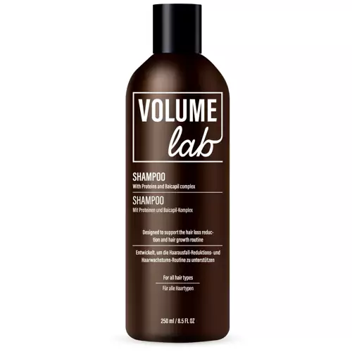 Volume Lab Shampoo erhöht das Wachstum und die Dichte neuer Haare