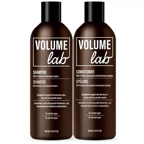 Volume Lab Shampoo und Spülung - fördern neues Haarwachstum