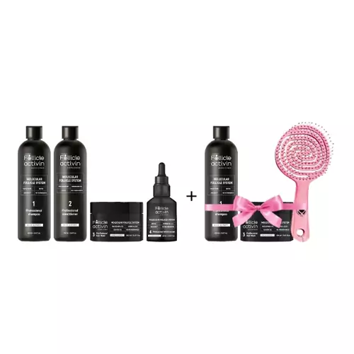 Follicle Activin-Set für neuen Haarwuchs und schnelleres Haarwachstum + Ein Set gratis
