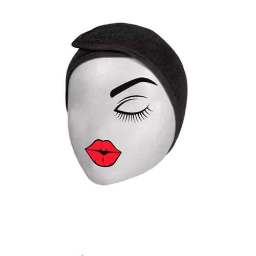 Spezielles Stirnband für Gesichtsbehandlungen