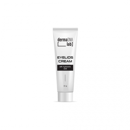 Straffende und abhebende Augenlidcreme mit Proteinen