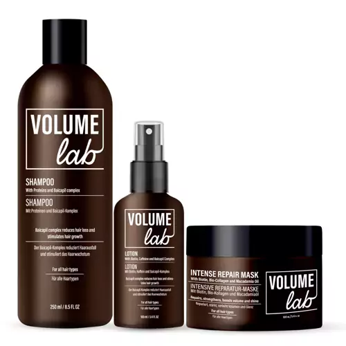 Volume Lab Shampoo, Lotion und Maske - Beschleunigt das Wachstum Ihrer Haare!