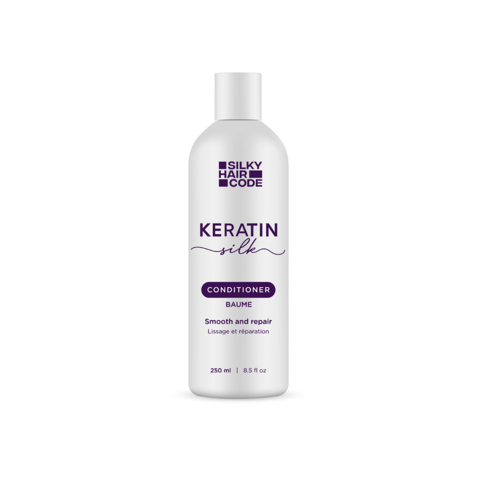 KERATIN SILK intensiv wiederherstellende Spülung – für glattes, seidiges und gesund aussehendes Haar KERATIN SILK intensiv wiederherstellende Spülung – für glattes, seidiges und gesund aussehendes Haar